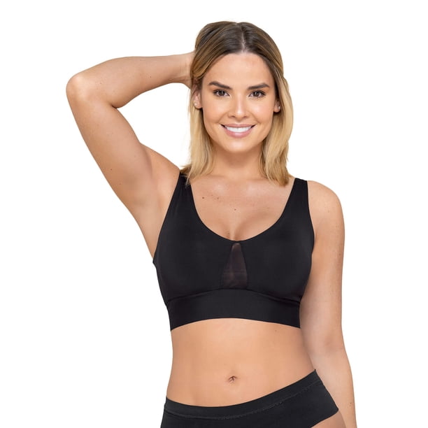 Sostén tipo Top de Copas Extraíbles totalmente cómodo y liviano - Flexi Brastop 091048
