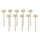 thumbnail image 3 of Mini Martillos De Madera Para Chocolate, Martillo De Madera Natural Multiusos 10 Piezas 14,7 Cm, 3 of 5