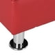 thumbnail image 4 of Banqueta Lisboa 2c Pu 12 Rojo, 4 of 5