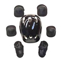 Ioensy - 7 Unids/Set Equipo De Casco De Bicicleta Casco De Monopatín Para Adolescentes Para Deportes Skate Niños