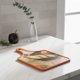 thumbnail image 4 of Tabla de Cortar Cocina con Mango Diseño Panes 30x19cm, 4 of 5