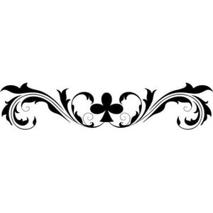 Rienda Libre Graphics - Decomural Swirl Club Card Games Ws-18405