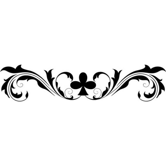 Decomural Swirl Club Card Games WS-18405