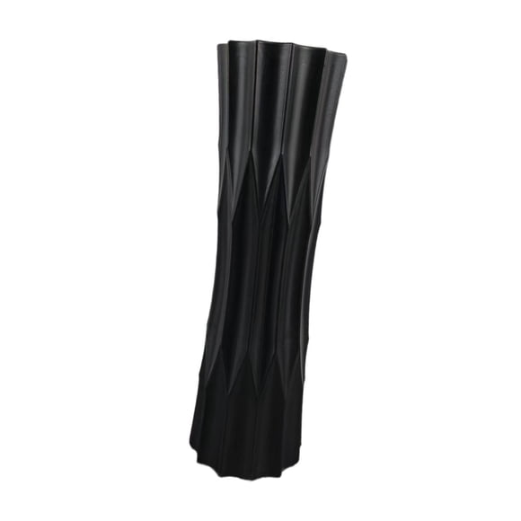 Jarrón De Flores Moderno, Decorativo, Irrompible, Para Dormitorio, Oficina, Color Negro.