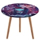thumbnail image 1 of Hazbin Hotel-theme Fitted Round Tablecloths Elastic Edged Table Covers Waterproof Table Cloth for Kitchen Holiday Party Tables Decor 150cm, 1 of 6