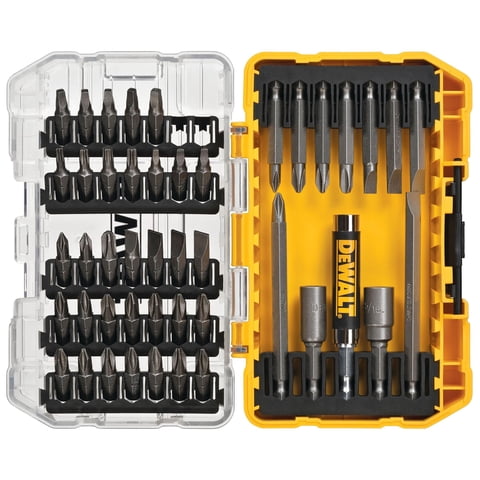 Juego De Puntas De Destornillador Dewalt Dw2166 Con Funda Rígida, 45 Piezas