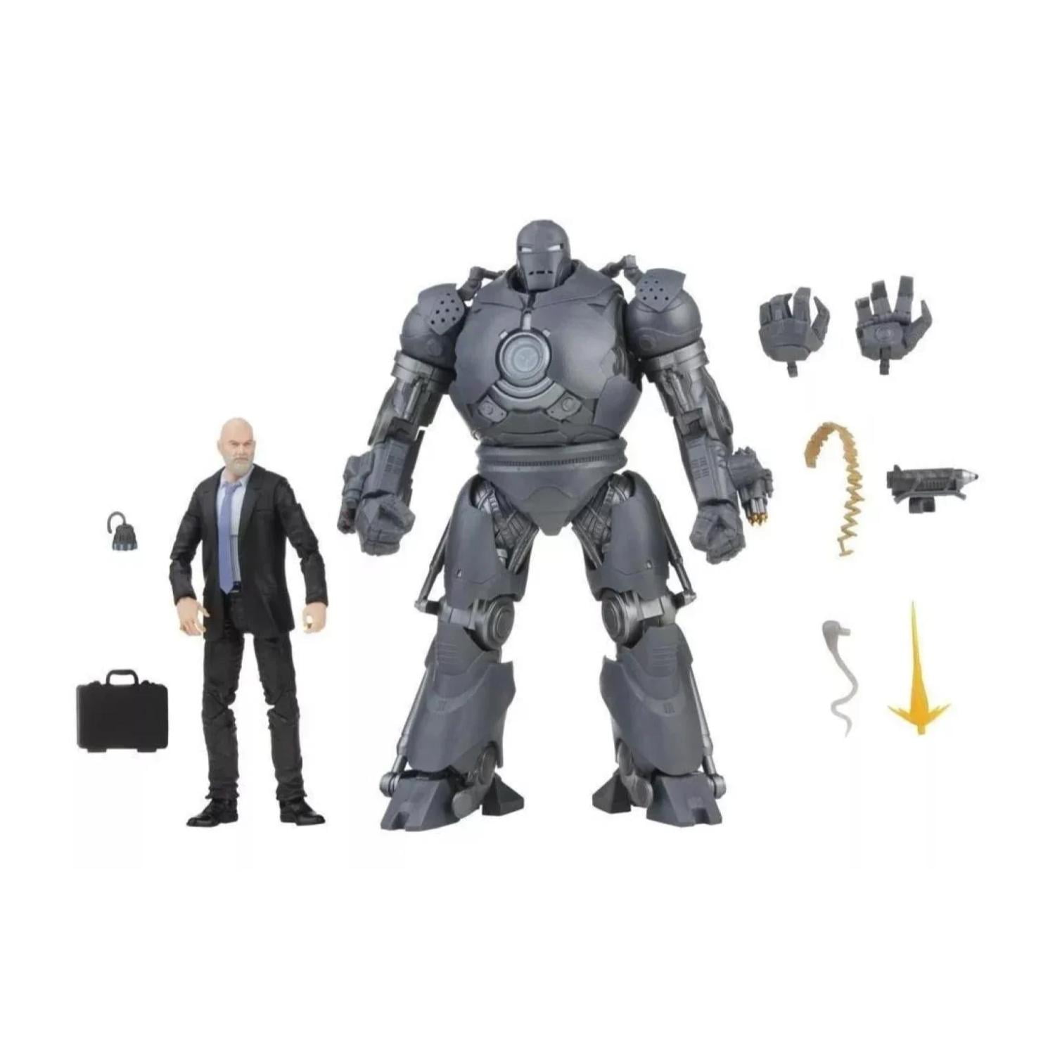 Total E-commerce - Pack 2 Figuras De Accion Obadiah Stane Y Iron Monger Marvel