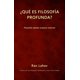 thumbnail image 1 of Libro Loyev Books ¿Qué es filosofía profunda? : Filosofía desde nuestro interior, 1 of 1