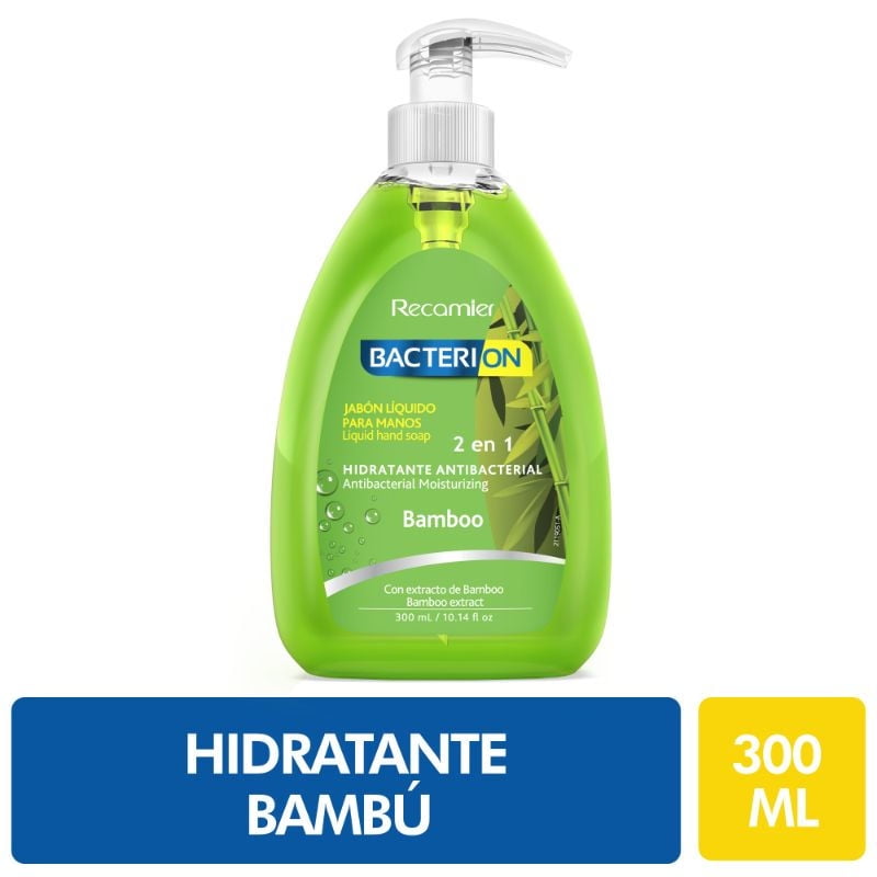 Bacterion Jabon Antibac Bambu 300Ml