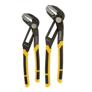 Juego De Alicates Dewalt Dwht74428 Pushlock De 20 Cm Y 25 Cm