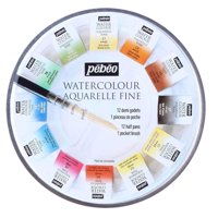 Acuarela En Pastillas Pebeo Aquarelle Fine Set 12 Colores