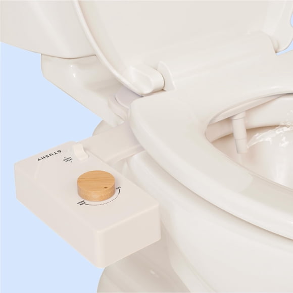 Accesorio de bidé TUSHY Classic 3.0 para asiento de inodoro Biscuit