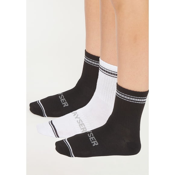 Pack 3 Calcetines Quarter Mujer Kayser 99.MP3721-NEG