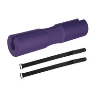 Ioensy - Almohadilla Para Barra, Almohadilla Para Sentadillas, Almohadilla Antideslizante Para Puente De Glúteos Para Empujes De Cadera, Entrenamiento En Gimnasio, Violeta Oscuro