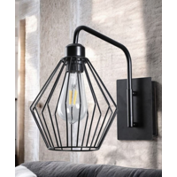 Want - Aplique Porta E27*1 Estilo Hierro