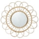 thumbnail image 3 of Espejo Redondo De Ratán Para Maquillaje, Espejo Para Colgar En La Pared, Decoración Artística Innovadora, Vestidor, 3 of 5