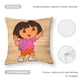 thumbnail image 5 of Dora-South Park Fundas de almohada de terciopelo con tema, regalos de funda de almohada, decoración para el hogar, cojín de lanzar, regalo de cumpleaños para fans y parejas. 40cm x 40cm., 5 of 6