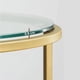 thumbnail image 3 of Mesa Regina Auxiliar Dorada | Diseño Minimalista, 3 of 7