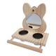 thumbnail image 1 of Loros Espejo Alimentador Tazas Jaula Perchas Marcos De Madera Plato Para Jaula Juguete, 1 of 5