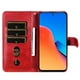 thumbnail image 5 of Funda con Cremallera para Xiaomi Redmi 12 4G, Carcasa Cartera de Cuero PU con Soporte y Tarjetero, 5 of 6