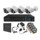 thumbnail image 1 of Kit 4 Cámaras Seguridad Exterior con Disco Duro E41HDD, 1 of 3
