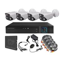 Vipa - Kit 4 Cámaras Seguridad Exterior Con Disco Duro E41Hdd