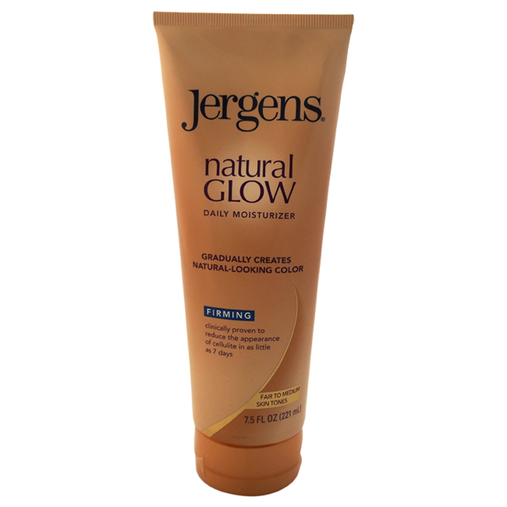 Crema Hidratante Diaria Reafirmante Con Brillo Natural De Jergens Para Unisex - Crema Hidratante De 7.5 Oz