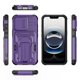 thumbnail image 2 of Funda Resistente para iPhone 17e / iPhone 16e, Cubierta a Prueba de Golpes de Grado Militar con Protector Deslizante para Lente de Cámara, Soporte de 2 Vías, Antideslizante, Protección contra Caídas, 2 of 8