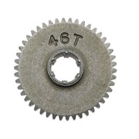 Bothyi - Accesorio De Coche Rc 1:16, Eje De Transmisión Frontal De Metal Para Vehículos De Versión Sin Escobillas, Engranaje Principal