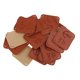 thumbnail image 4 of 20pcs etiquetas de cuero de la PU etiqueta hecha a mano bricolaje bolsa de ropa coser artesanía ancla, 4 of 5