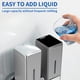 thumbnail image 3 of Dispensador de jabón Profalt, 3 unidades, 500 ml, montaje manual en pared, color gris, 3 of 3