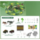 thumbnail image 3 of 340pcs Pista Carreras Belug Juguetes Niños Con Coche De Dinosaurio verde, 3 of 5