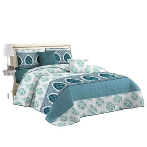 Genérico - Cubrecama Quilt Verano King - Compostela Kfl117