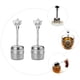 thumbnail image 4 of filtros de malla de acero inoxidable para té, infusores de té de hojas sueltas, difusores de té con asa para té suelto., 4 of 5