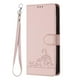 thumbnail image 2 of Funda tipo cartera FOXDOCK para TCL 50 SE con soporte, ranuras, RFID, diseño de gato, 2 of 5