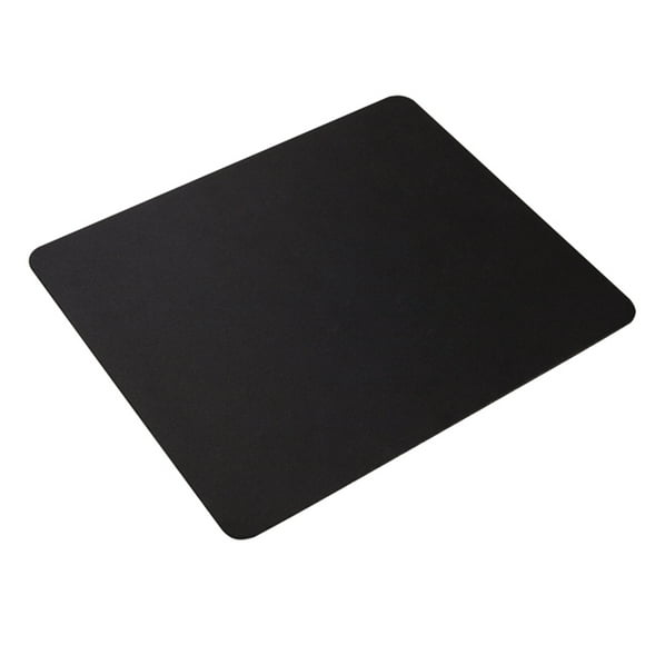 Mouse Pad cuadrado negro para mouse 23 x 22 cms