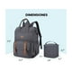 thumbnail image 2 of Mommore Mochila para Extractor de Leche para notebook de 15,6" - Gris, 2 of 3