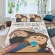 thumbnail image 2 of Efectos Secundarios Comunes Conjunto de sábanas temático, trío de piezas, cómodo y amigable con la piel, diseño único, regalo de decoración para el hogar para familiares, amigos y fans,140cm *210cm, 2 of 6
