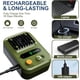 thumbnail image 3 of Dispositivo anti ladrado para perros, dispositivos recargables de control de ultrasonidos para perros UpRange con 3 modos, silenciador sónico de ladrado disuasivo para interiores / (verde), 3 of 3