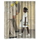 thumbnail image 1 of Cortina de ducha Norman The Problem We All Lives With, juego de cortinas de baño con ganchos, tamaño 60 x 72 pulgadas, 1 of 3