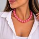 thumbnail image 1 of Collar Balloon Chicle Chunky De Cuentas Medianas Unisex rosa 22, 1 of 3