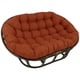 thumbnail image 1 of Cojín Papasan doble para exteriores Blazing Needles, color canela, 1 of 2