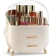 thumbnail image 1 of Organizador de Cosméticos Oizeir Grande con Tapa Transparente Blanca, 1 of 6