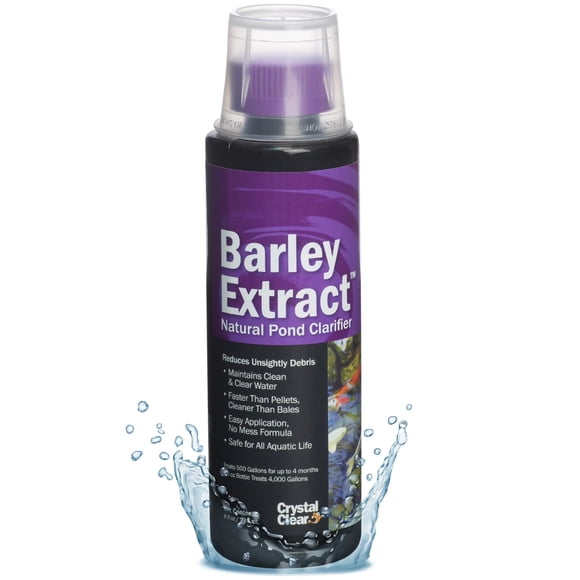 Tratamiento para estanques CrystalClear Extracto de cebada 473 ml