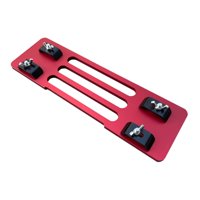 Magideal - Base Para Máquina Cortadora, Accesorio Para Carpintería, Aleación De Aluminio De Primera Calidad, Rendimiento Estable, Reemplaza La Placa Inferior Del