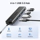 thumbnail image 2 of Hub USB UGREEN USB 3.0 de 4 puertos ultrafino para ordenador portátil de sobremesa, 2 of 7