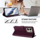 thumbnail image 4 of Xiaomi Redmi 17 4G/5G Funda Billetera con Estampado de Gato, Morado Oscuro, 4 of 6