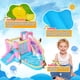 thumbnail image 5 of Tobogán acuático inflable Bestsun 358 x 351 x 198 cm rosa, 5 of 8