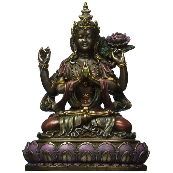 Estatua budista budista de Avalokiteshvara Kuan Yin