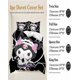 thumbnail image 4 of Cart-oon Bunny -3-Piece Be-d Set -Warm and- Comf-ortable -Kawaii- Beddi-ng Se-t Cute S-oft Mic-rofiber Bedclothe-s for Bo-ys Girls Ki-ds -King, 4 of 5